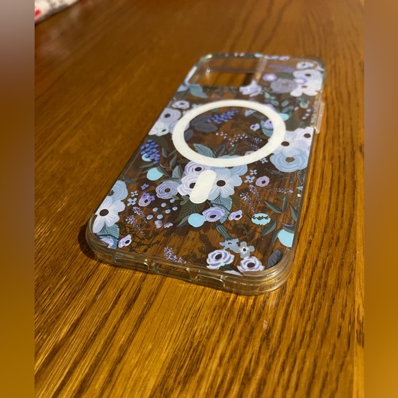 iPhone 12 Pro Max Rifle Paper Blue Floral MAGSAFE Case - Picture 4 of 10